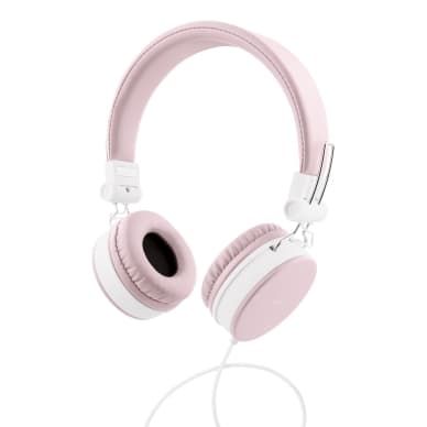 Streetz Streetz Kuulokemikrofoni, kokoon taittuva, 3,5mm, vaaleanpunainen HL-W202 Vastaa: N/A – STREETZ