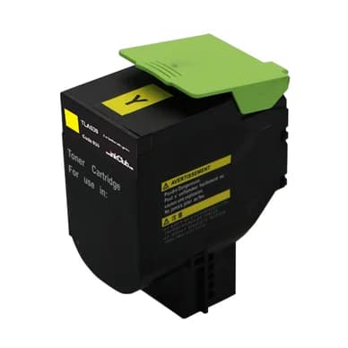 inkClub Värikasetti, korvaa Lexmark 802SY, keltainen, 2.000 sivua TLA030 Vastaa: 80C2SY0