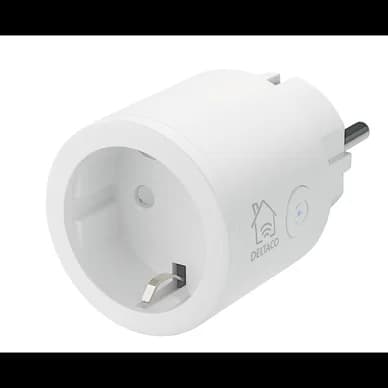 DELTACO Smart Home virtakytkin, 1xCEE 7/3, 10A, ajastin, valkoinen SH-P01 Vastaa: N/A
