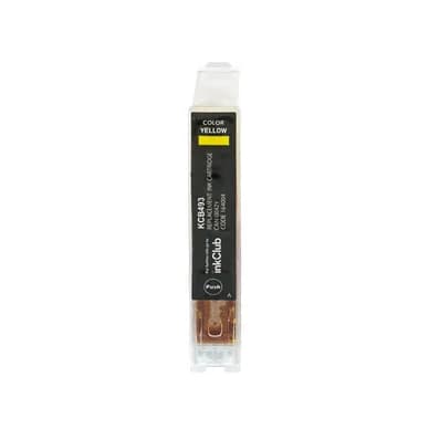 inkClub Mustepatruuna keltainen, korvaa Canon CLI-42Y KCB493 Vastaa: CLI-42Y