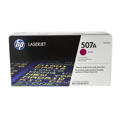 HP HP 507A Värikasetti magenta CE403A Vastaa: N/A