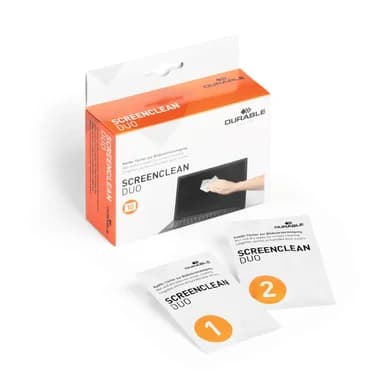 DURABLE Näytön puhdistusliina SCREENCLEAN DUO 572102 Vastaa: N/A – Durable