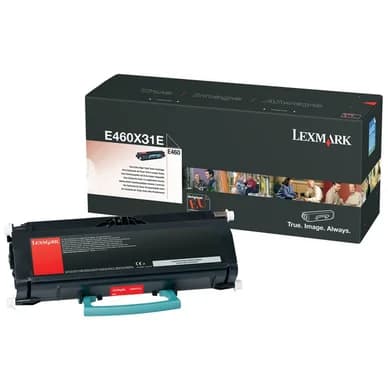 Lexmark Värikasetti musta Extra High Yield 15.000 sivua 0E460X31E Vastaa: N/A