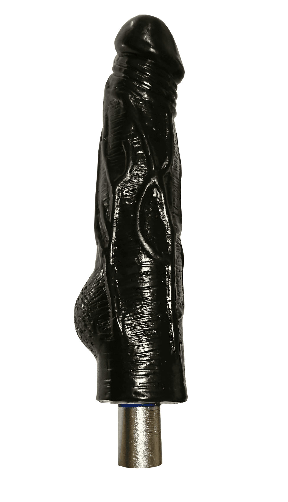Musta dildo Robo fuck panokoneeseen 18,5 cm – Hotlips - Sex toys