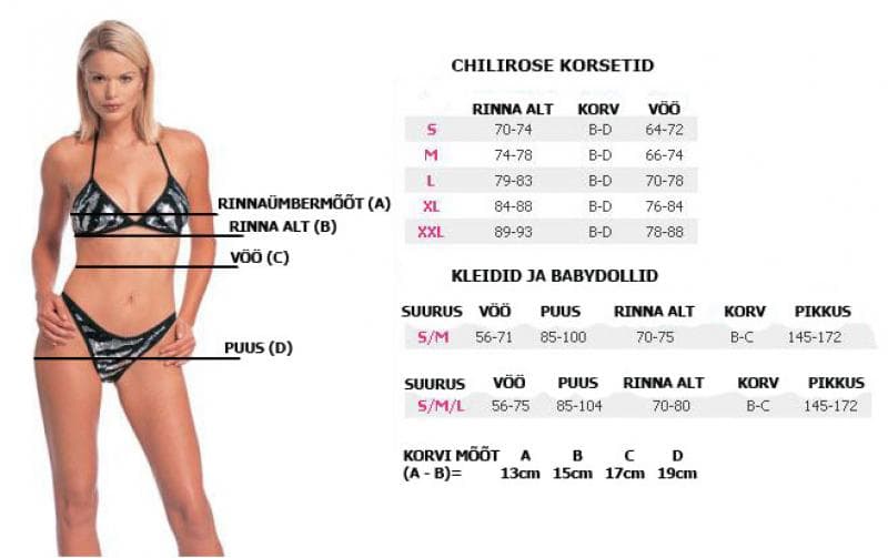 Seksikäs Chilirose minihame – CHILIROSE