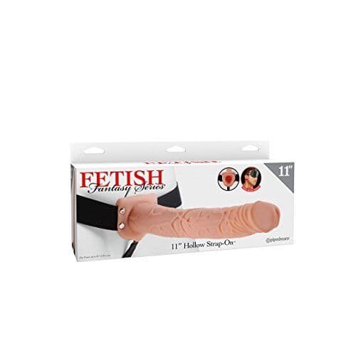 FETISH FANTASY-SISÄLTÄ ONTTO DILDO HIHNOILLA 28CM