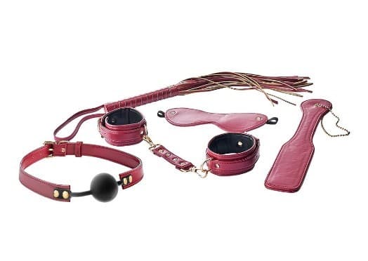 BLAZE ELITE PUNAINEN BDSM SETTI