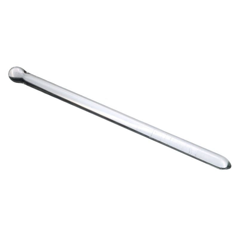Clear Glass Sileäpintainen Terskatappi – Hotlips - Sex toys