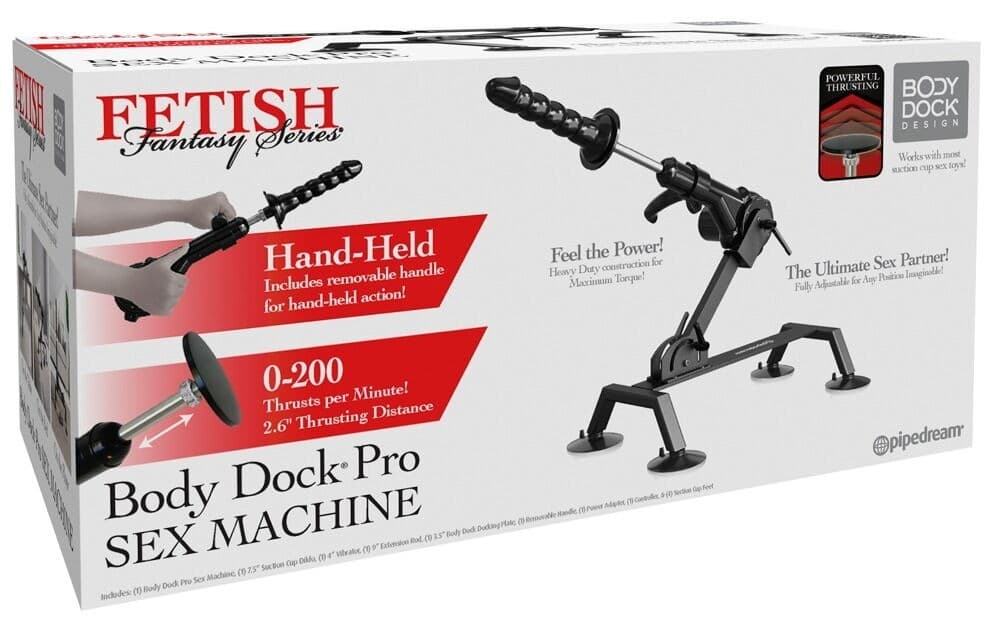 Body Dock Pro -seksikone – rajattomat mahdollisuudet nautintoon – Fetish Fantasy