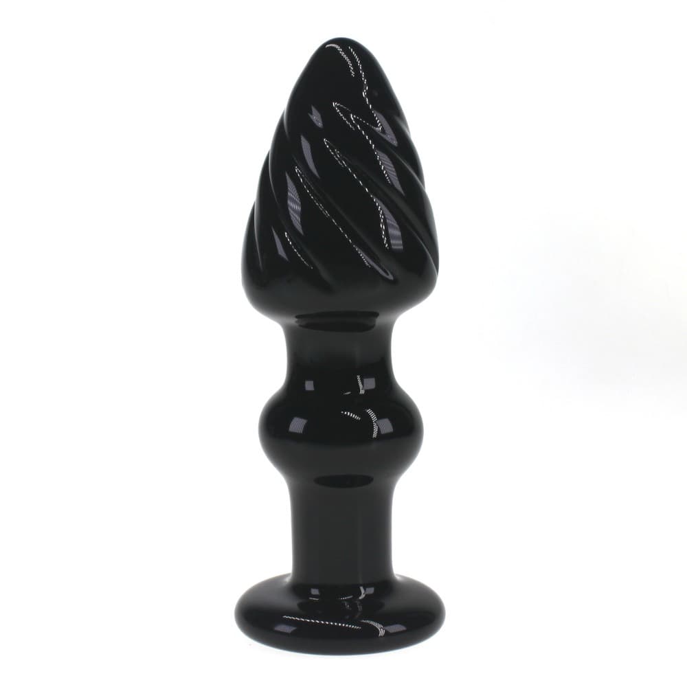 Hotlips Glass Royal Anal Plug