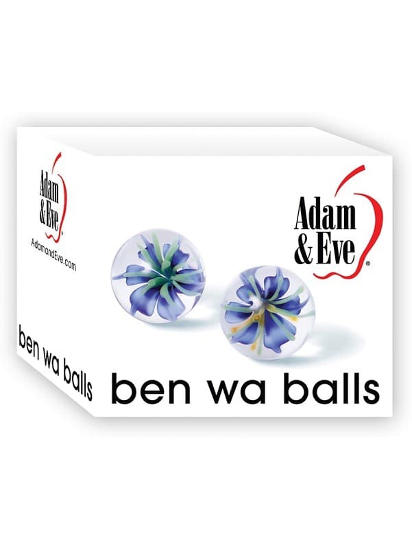 Adam and Eve Glass Ben Wa Balls lasiset vaginakuulat