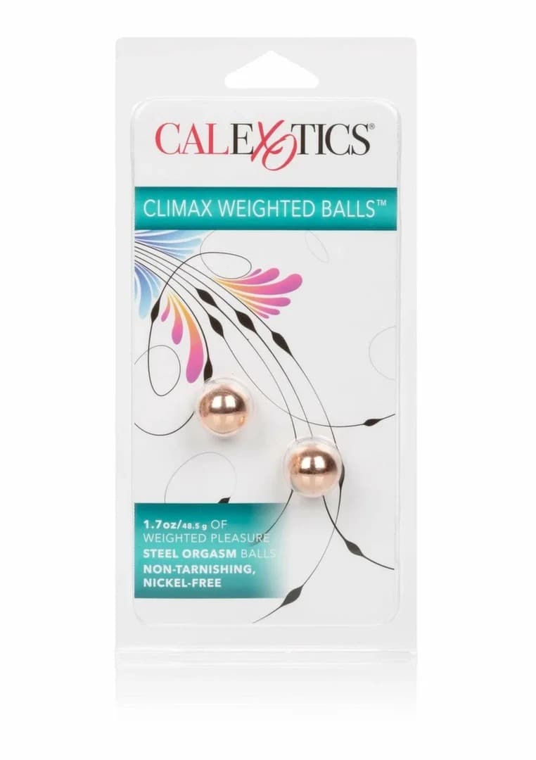 CalExotics Climax Weighted metalliset lantionpohjakuulat