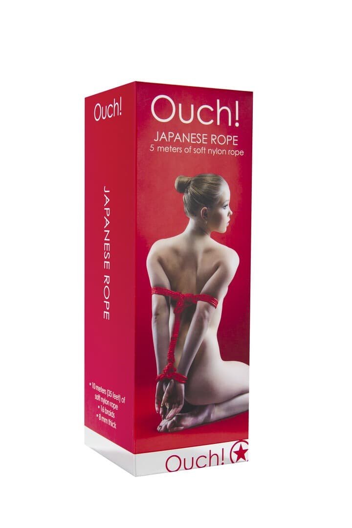 Ouch! Japanese Rope 5 m – nailoninen bondage-köysi