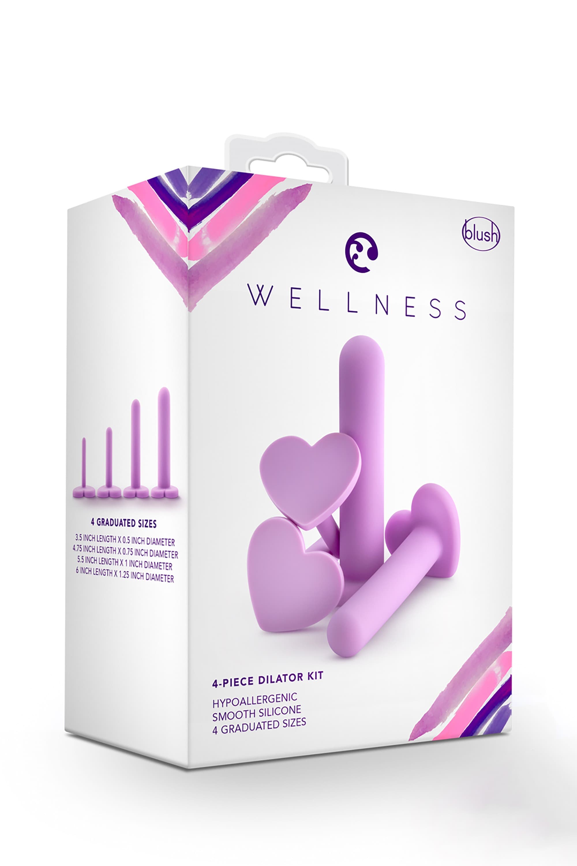 Blush Wellness emätindilataattorisetti – 4 kpl