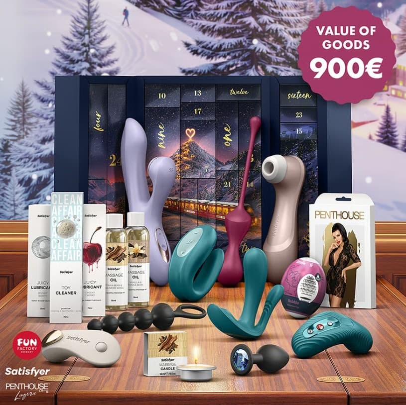 Satisfyer Premium Advent Calendar 2026 – Ylellinen eroottinen joulukalenteri