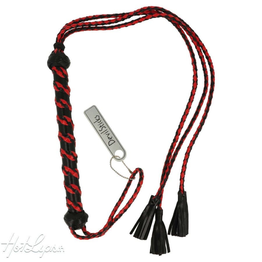 Ruoska Kolmipäinen Aitoa Nahkaa