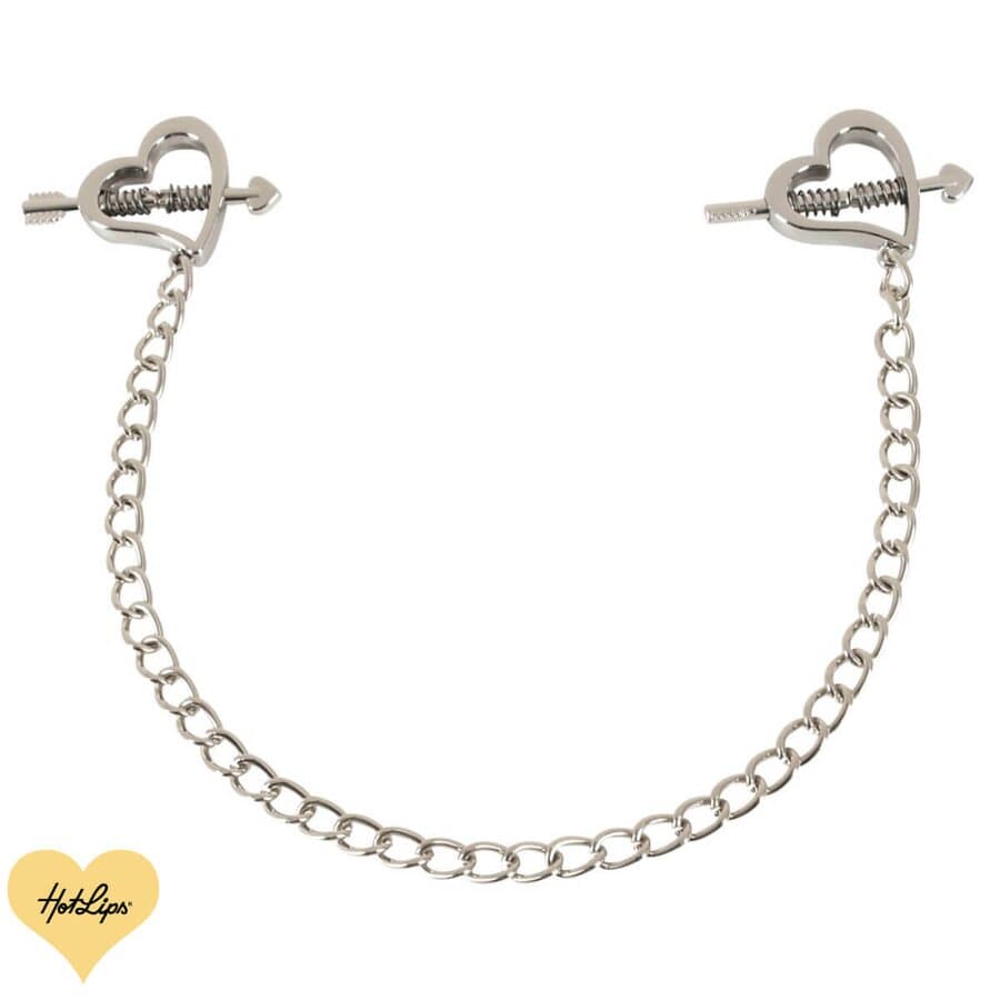 Bad Kitty Sydämen Muotoiset Nänninipistmet Ketjulla