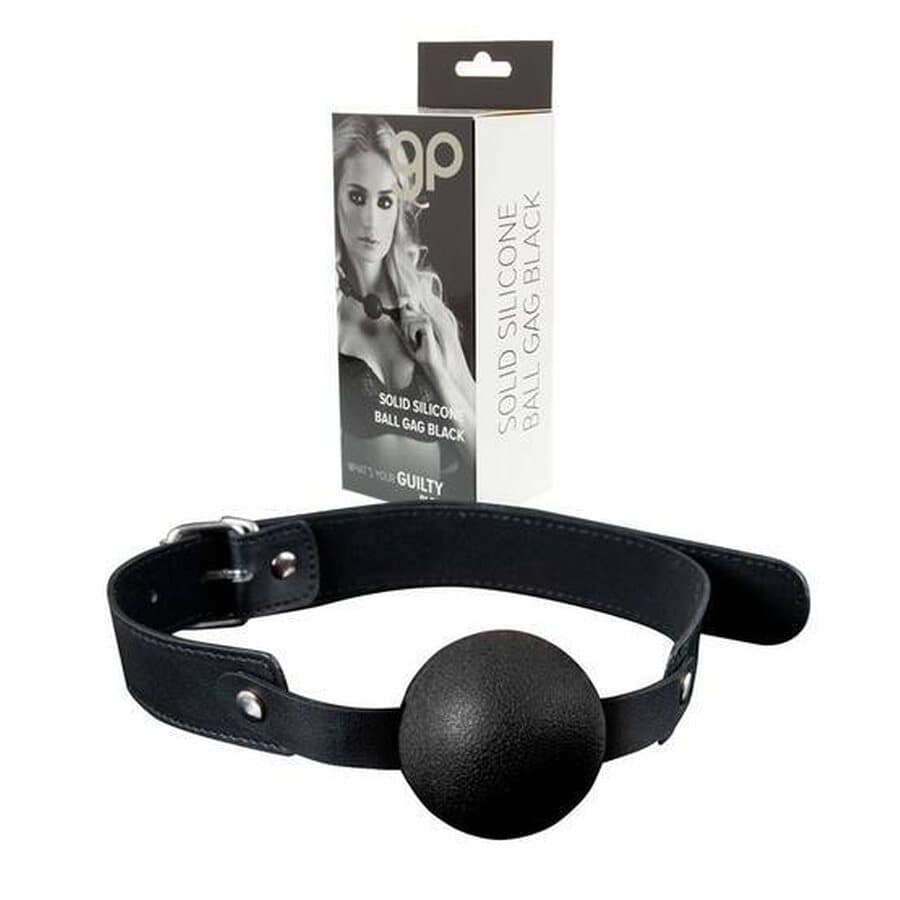 Guilty Pleasure Silikoni Suupallo Musta