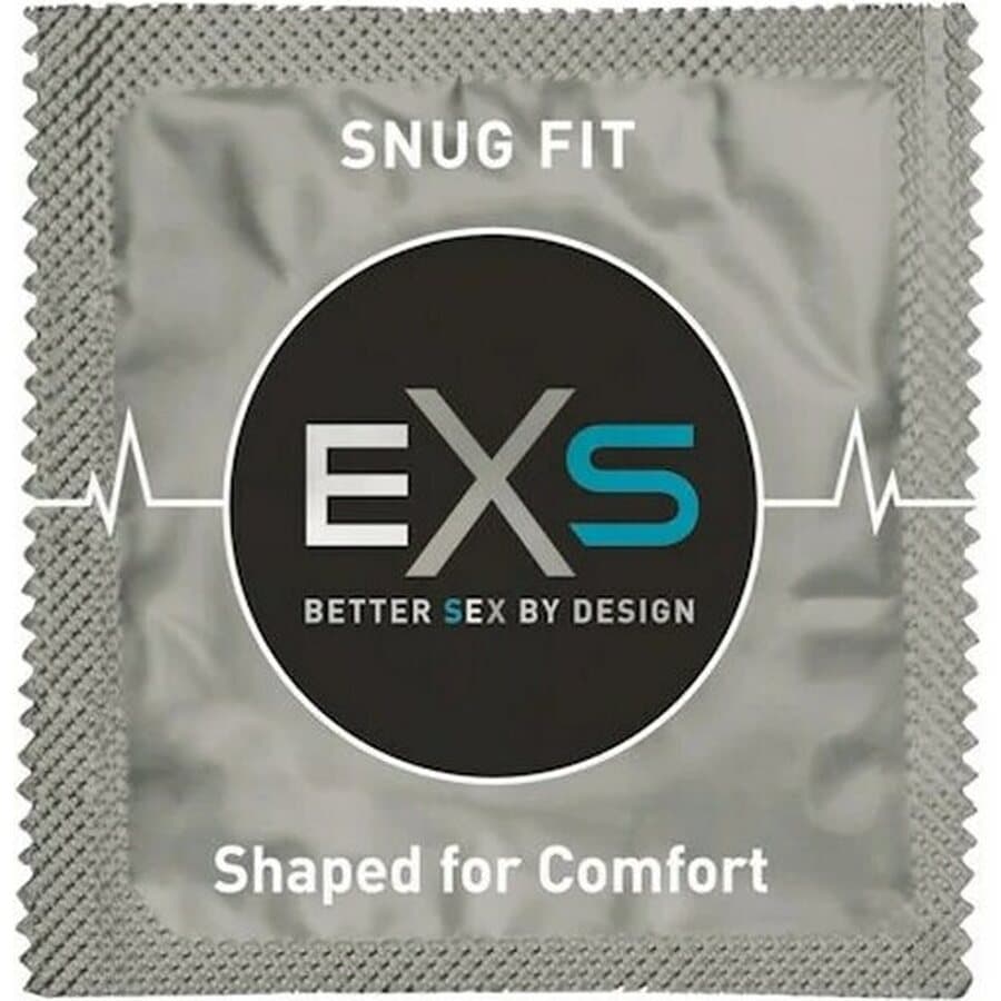 EXS Condoms Snug Fit Tiukka Kondomi 49 mm – 100 kpl Säästöpakkaus