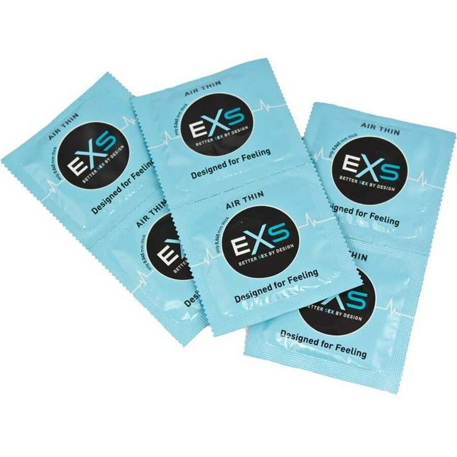EXS Condoms Air Thin – ohuet lateksikondomit 0,045 mm (56 mm), 100 kpl