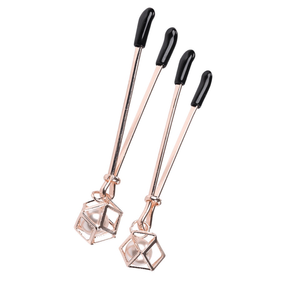 Sex & Mischief Brat Pearl Nipple Clips Nänninipistimet