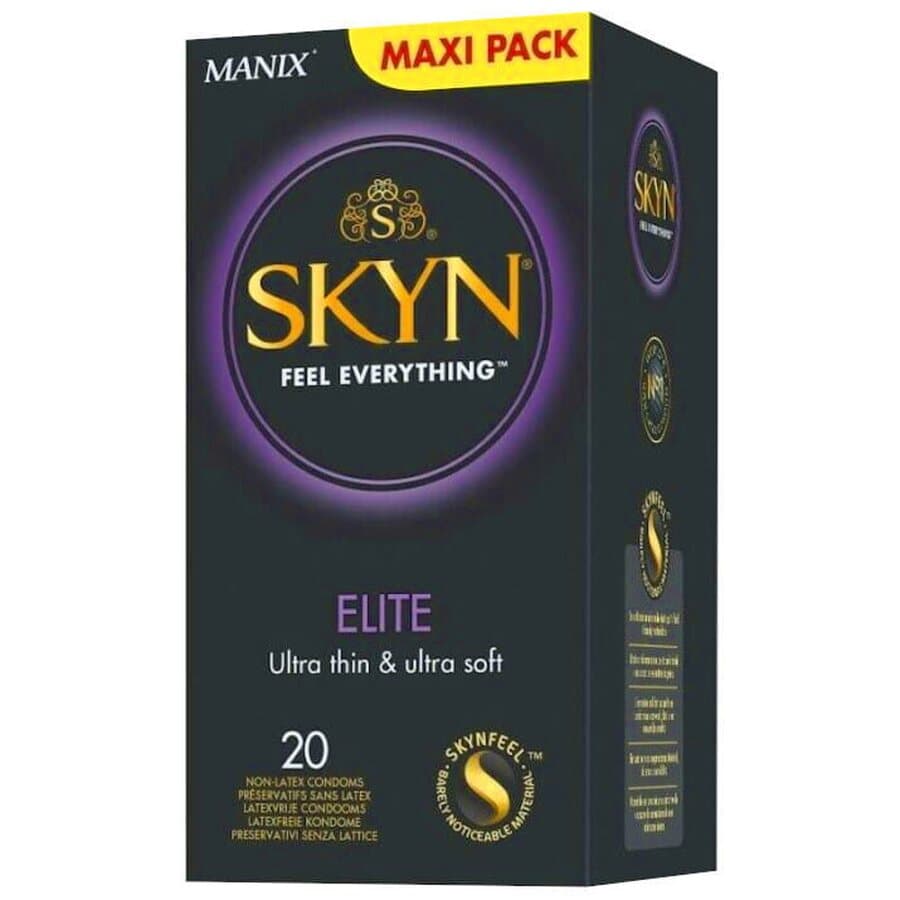 Skyn Elite Ultraohut Lateksiton Kondomi 20 kpl – Pehmeä Polyisopreeni – Skyn