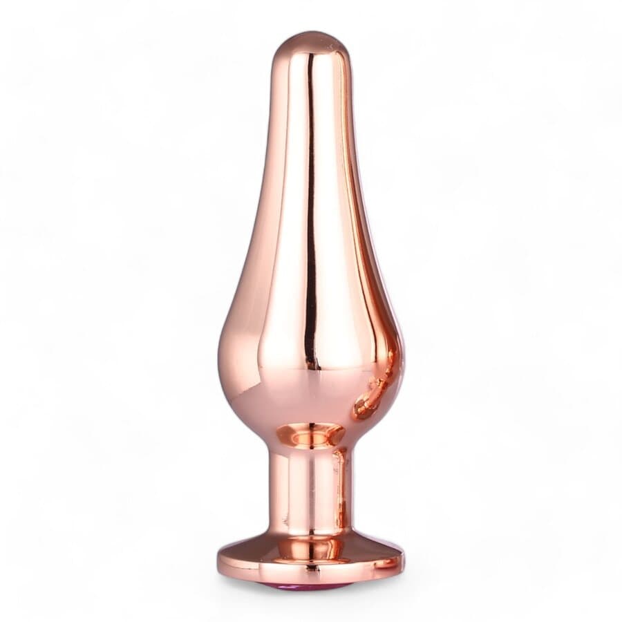 Dream Toys Metallinen Ruusukultainen Anaalitappi S – Dream Toys