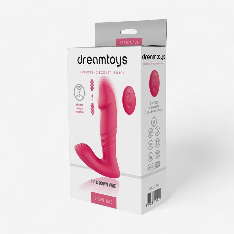 Dream Toys Up and Down Vibe Pink - kauko-ohjattava – Dream Toys