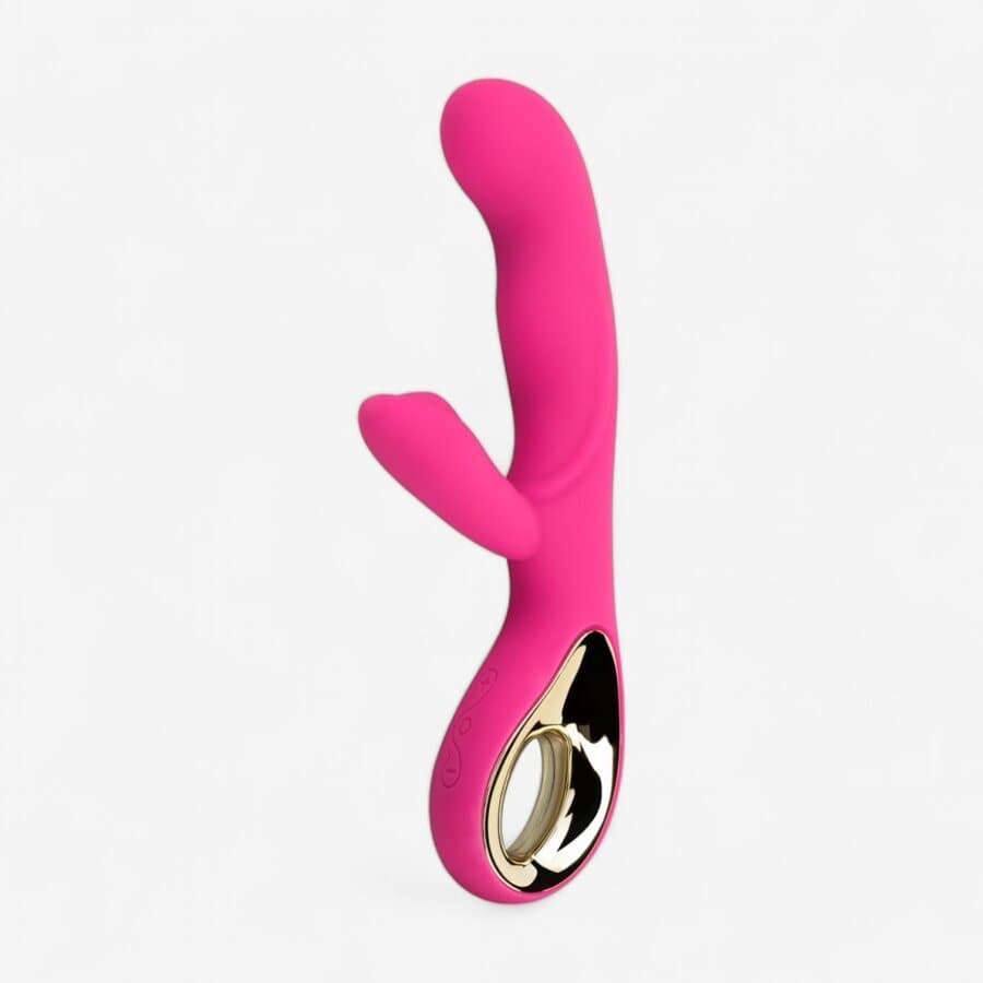Easy Toys Blossom Rabbit-vibraattori – Joustava Duovibraattori G-pisteelle ja Klitorikselle – Easy Toys