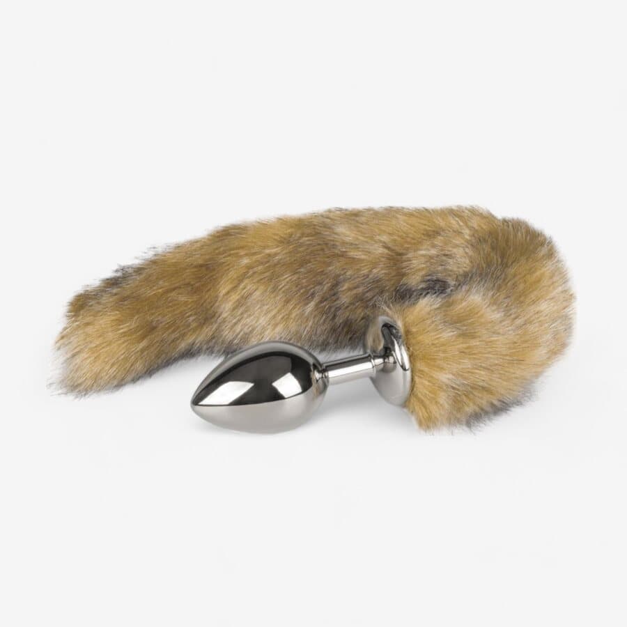 Easy Toys Ketunhäntä Anaalitappi No. 3 – Alumiininen Plug Tekoturkishännällä – Easy Toys