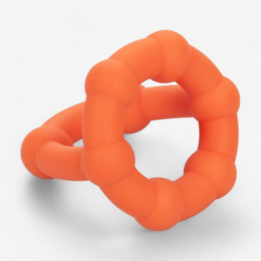 CalExotics Alpha All Star Silikoni Penisrengas – Tuplarengas Penikselle ja Kiveksille – CalExotics