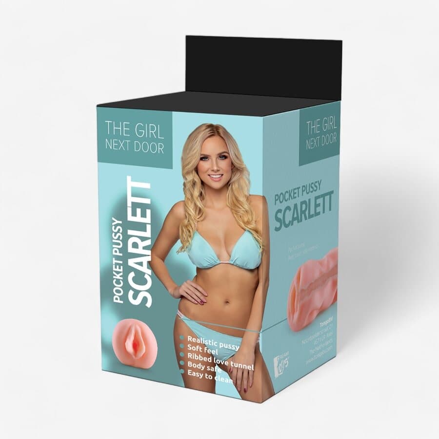 Dream Toys Scarlett SoftGrip™ – Realistinen TPE Masturbaattori – Dream Toys