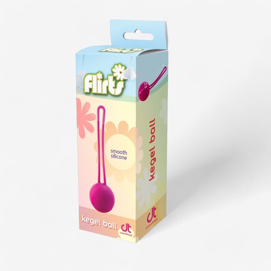 FLIRTS Silikoninen Geishakuula Aloittelijalle – 1-kuula Ø 3,4 cm (Pinkki) – FLIRTS