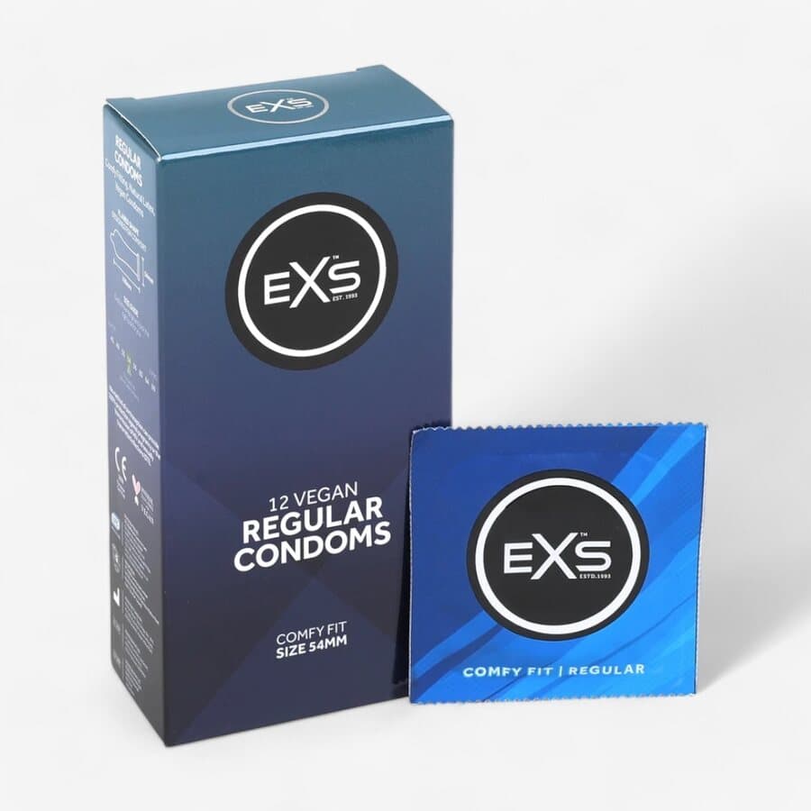 EXS Condoms Regular Kondomit 12 kpl – EXS Condoms