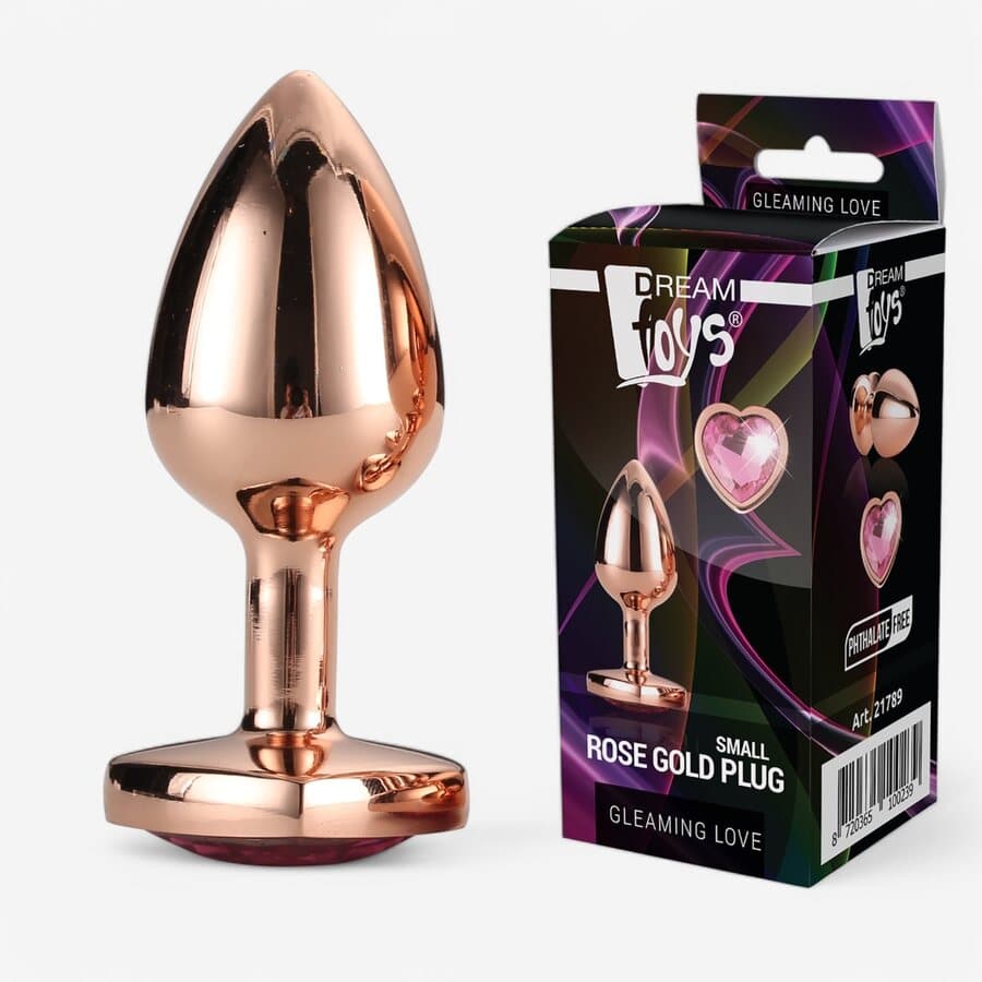 Dream Toys Metallinen Anustappi S Ruusukulta – Dream Toys