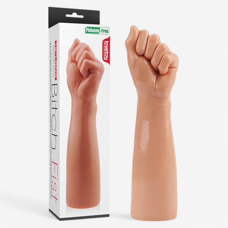Lovetoy King Size Realistic Fist – Nyrkkidildo 31 cm (nude)