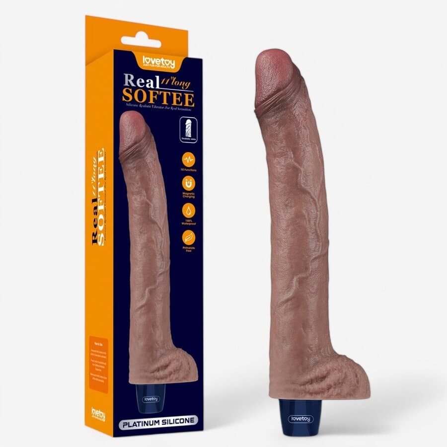 Lovetoy Real Soft Vibraattori 27.5 cm – Lovetoy
