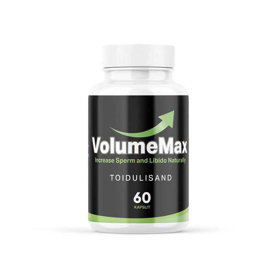 HC PRO VolumeMax - libidotuote miehille, hedelmällisyyden ja vireyden tueksi (60 kapselia)