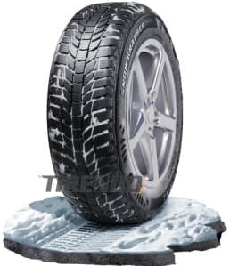 General Snow Grabber Plus ( 235/50 R19 103V XL EVc, vannealueen ripalla ) – General