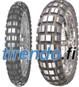 Mitas E-10 ( 140/80B17 TL 69T takapyörä, M+S-merkintä, kumiseos Dakar, gelb )