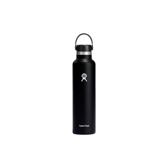 Hydro Flask Standard Mouth Flex Cap vesipullo, 700 ml – Black – Hydro Flask