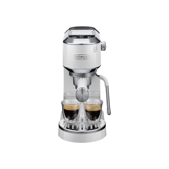 DeLonghi Dedica Duo EC890.WI espressokeitin – valkoinen, käytetty