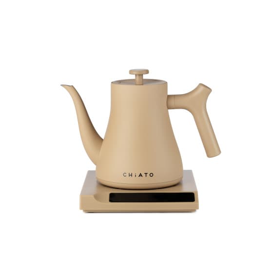 CHiATO flowPLAY Classic vedenkeitin – 0.6 l, hiekan – Chiato