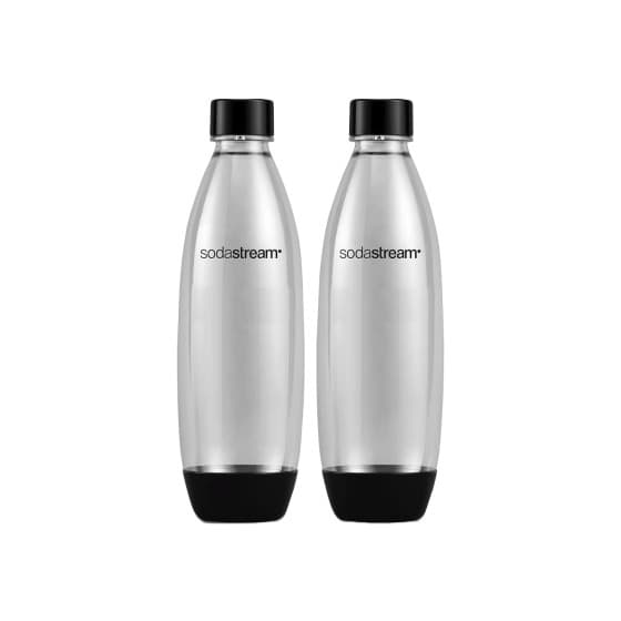 Pullot SodaStream Fuse Black (SodaStream-hiilihapotuslaitteille), 2 x 1 l – SodaStream