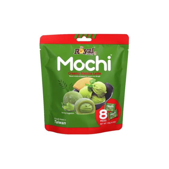 Mochi Royal Family Creamy Matcha Latte, 8 kpl. (120 g) – Royal Family