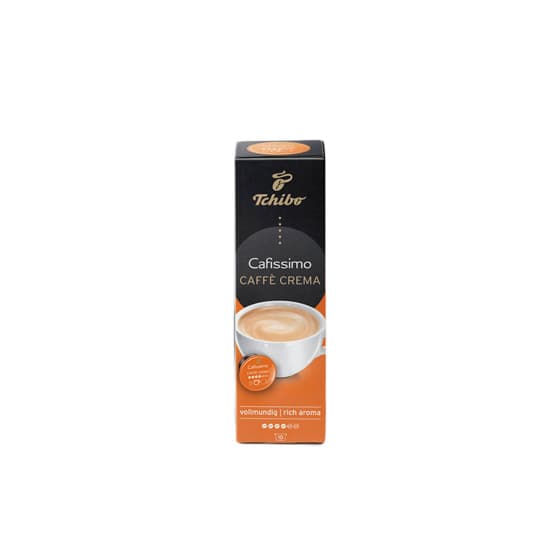 Kahvikapselit Tchibo Cafissimo / Caffitaly järjestelmiin Tchibo Cafissimo Caffè Crema Rich Aroma, 10 kpl. – Tchibo
