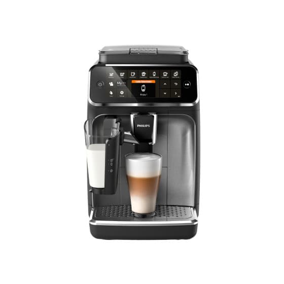Philips Series 4300 LatteGo EP4346/71 kahviautomaatti – musta, käytetty