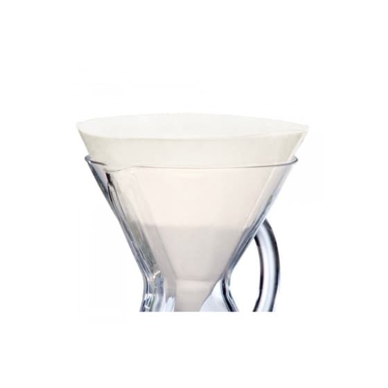 Taittelematon kahvin suodatinpaperi Chemex Circles, 100 kpl. – Chemex