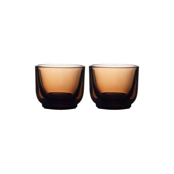Fellow Pirch Espresso Amber lasisarja, 2 kpl. x 89 ml