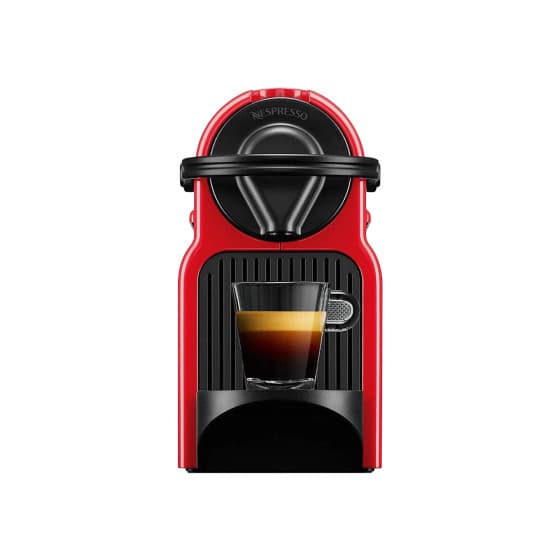 Nespresso Inissia XN100510 kapselikeitin Krups – punainen